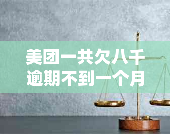 美团一共欠八千逾期不到一个月会怎么样：逾期不还会面临哪些后果？