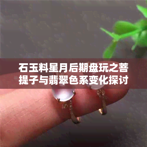 石玉料星月后期盘玩之菩提子与翡翠色系变化探讨