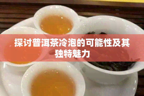 探讨普洱茶冷泡的可能性及其独特魅力