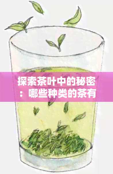 探索茶叶中的秘密：哪些种类的茶有助于促进女性 *** 发育？