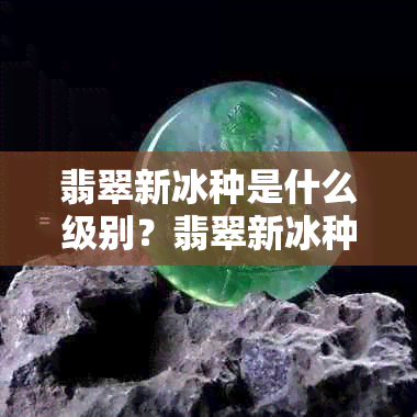 翡翠新冰种是什么级别？翡翠新冰种材质和颜色特点，以及其样子的解读。