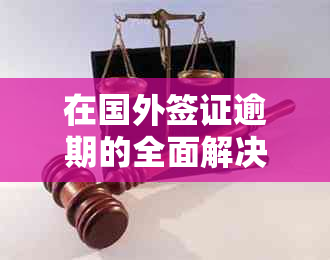 在国外签证逾期的全面解决策略与建议：应对方法、法律后果与补救措