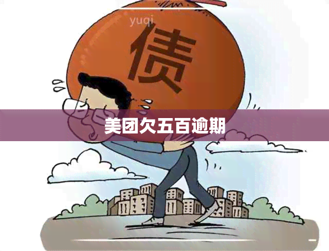 美团欠五百逾期