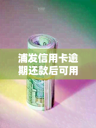 浦发信用卡逾期还款后可用额度恢复困难？了解解决方案和影响因素