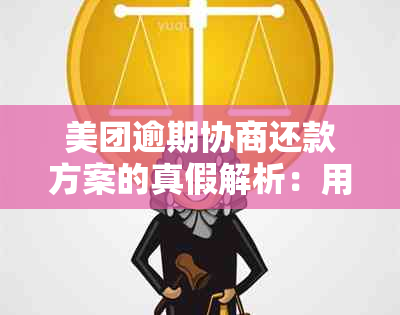 美团逾期协商还款方案的真假解析：用户可自由选择还款方式吗？