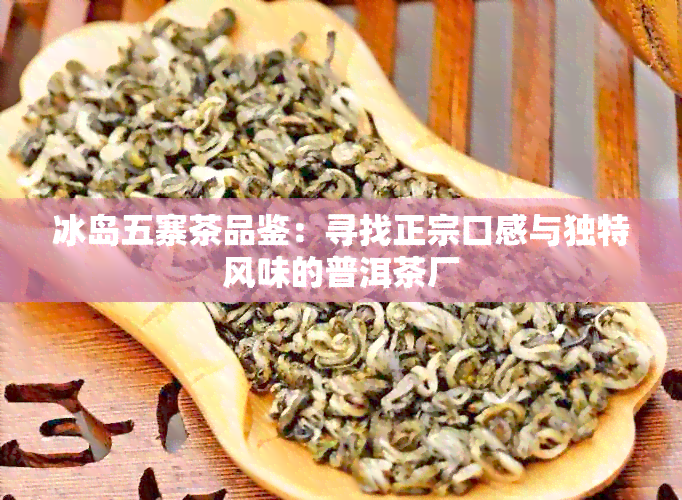 冰岛五寨茶品鉴：寻找正宗口感与独特风味的普洱茶厂