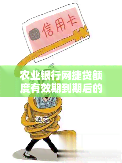 农业银行网捷贷额度有效期到期后的续约与还款攻略