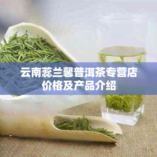 云南蕊兰馨普洱茶专营店价格及产品介绍