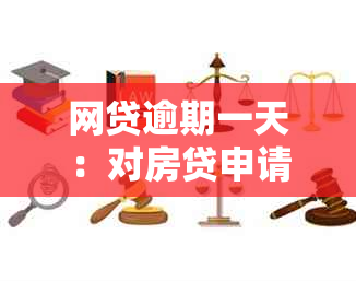 网贷逾期一天：对房贷申请的影响与应对策略