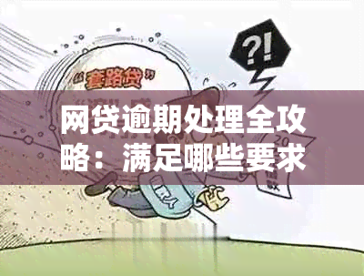 网贷逾期处理全攻略：满足哪些要求？如何应对？