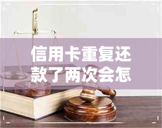 信用卡重复还款了两次会怎么样