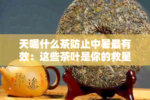 天喝什么茶防止中暑最有效：这些茶叶是你的救星！