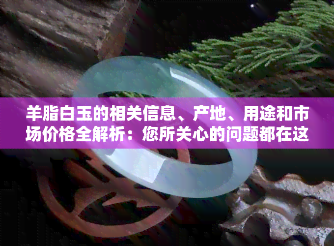 羊脂白玉的相关信息、产地、用途和市场价格全解析：您所关心的问题都在这里