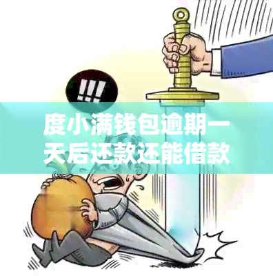 度小满钱包逾期一天后还款还能借款吗：逾期影响及再借期限探讨