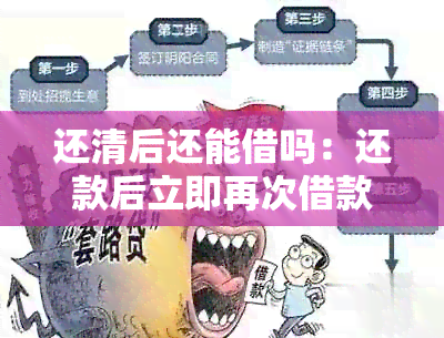 还清后还能借吗：还款后立即再次借款的时机和可能性