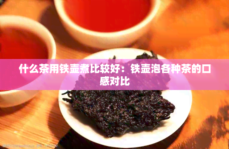 什么茶用铁壶煮比较好：铁壶泡各种茶的口感对比