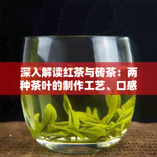 深入解读红茶与砖茶：两种茶叶的制作工艺、口感特点及其在普洱茶中的作用