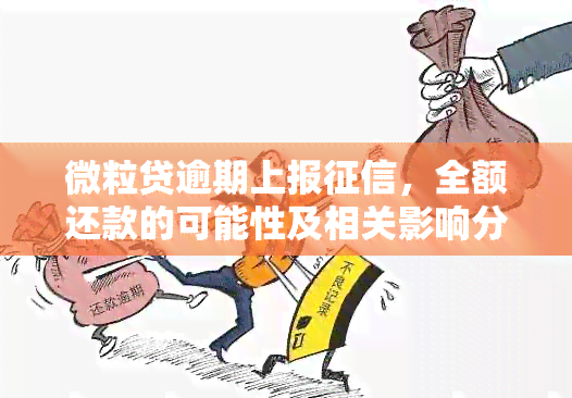 微粒贷逾期上报，全额还款的可能性及相关影响分析