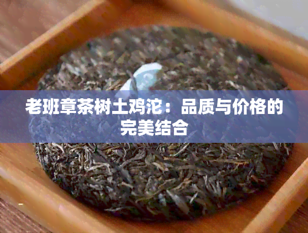 老班章茶树土鸡沱：品质与价格的完美结合