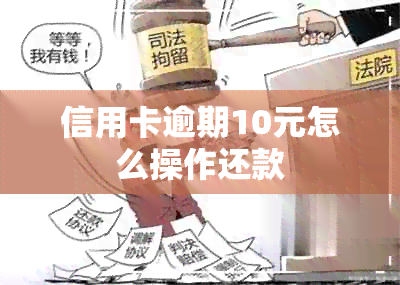 信用卡逾期10元怎么操作还款