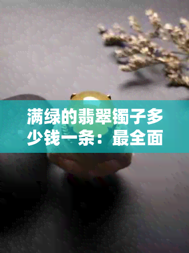 满绿的翡翠镯子多少钱一条：最全面的估价指南与单价解析