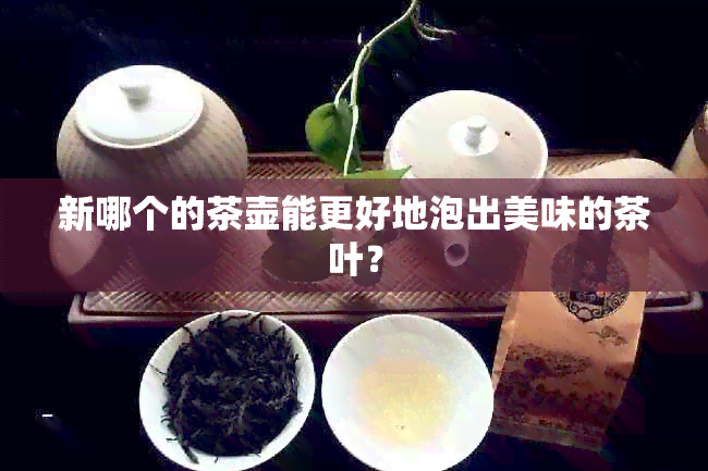 新哪个的茶壶能更好地泡出美味的茶叶？