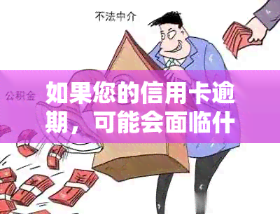 如果您的信用卡逾期，可能会面临什么样的后果及应对措