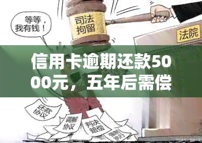 信用卡逾期还款5000元，五年后需偿还的总额计算方法解析