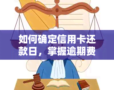 如何确定信用卡还款日，掌握逾期费用和信用影响