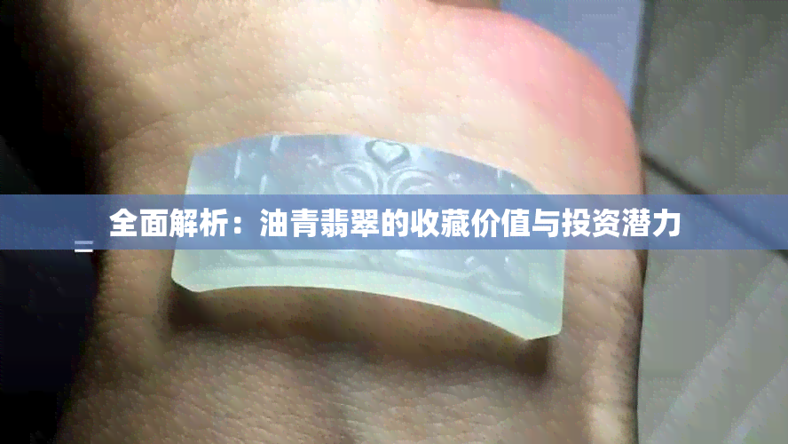 全面解析：油青翡翠的收藏价值与投资潜力