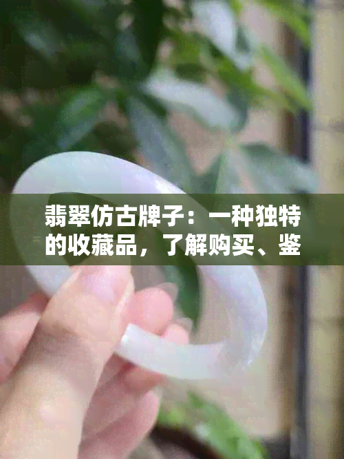 翡翠仿古牌子：一种独特的收藏品，了解购买、鉴别与保养方法的全面指南