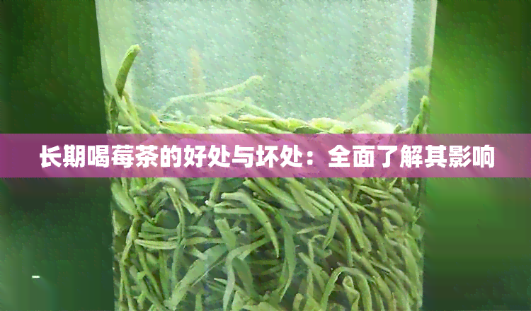 长期喝莓茶的好处与坏处：全面了解其影响