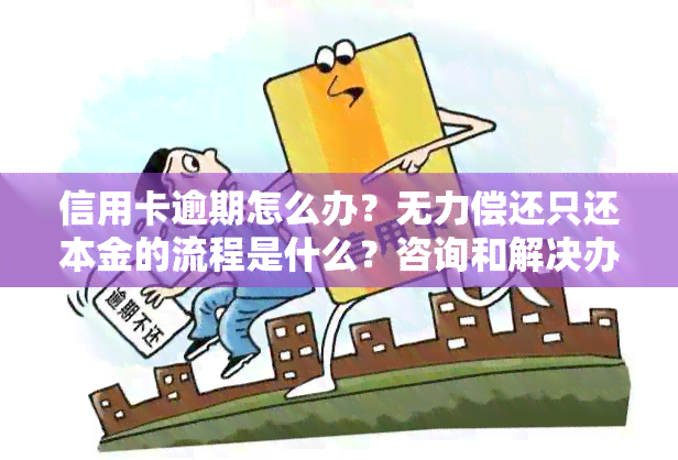 信用卡逾期怎么办？无力偿还只还本金的流程是什么？咨询和解决办法有哪些？