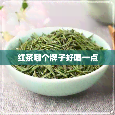 红茶哪个牌子好喝一点