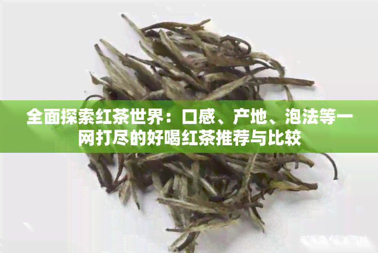 全面探索红茶世界：口感、产地、泡法等一网打尽的好喝红茶推荐与比较