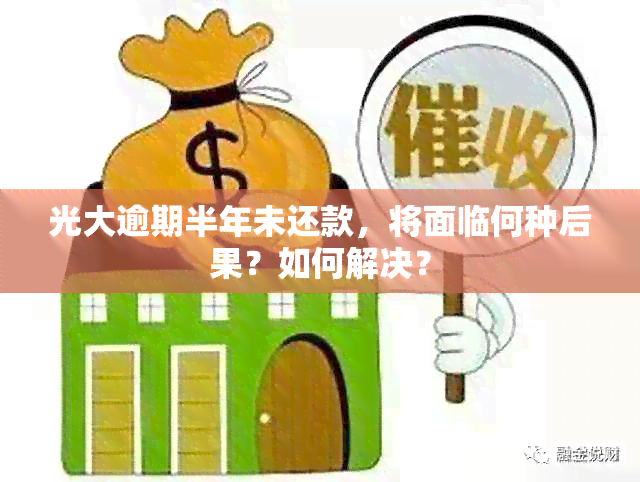 光大逾期半年未还款，将面临何种后果？如何解决？