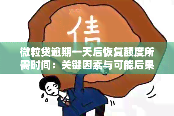 微粒贷逾期一天后恢复额度所需时间：关键因素与可能后果