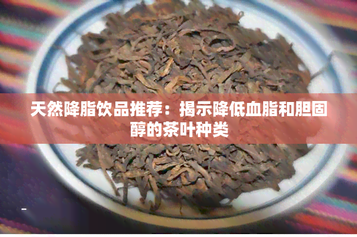 天然降脂饮品推荐：揭示降低血脂和胆固醇的茶叶种类