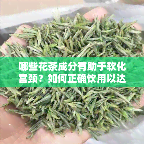 哪些花茶成分有助于软化宫颈？如何正确饮用以达到效果？