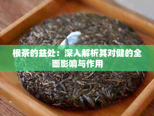 根茶的益处：深入解析其对健的全面影响与作用