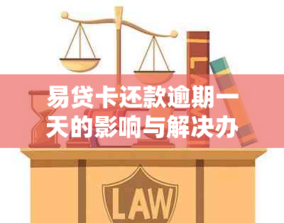 易贷卡还款逾期一天的影响与解决办法，了解避免罚息和信用损失