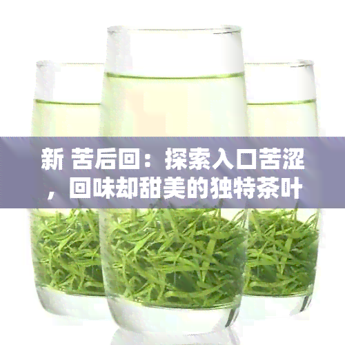 新 苦后回：探索入口苦涩，回味却甜美的独特茶叶品种