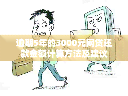 逾期5年的3000元网贷还款金额计算方法及建议