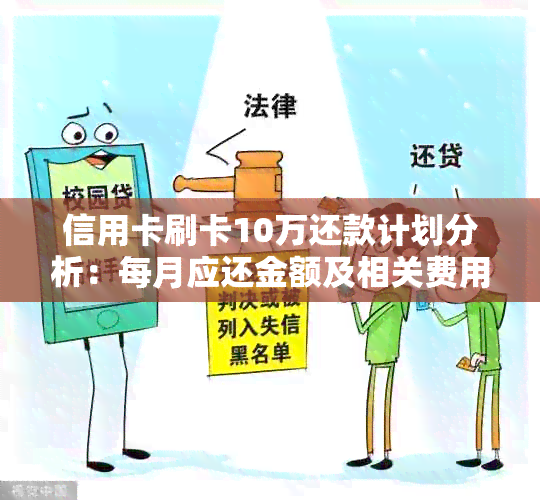 信用卡刷卡10万还款计划分析：每月应还金额及相关费用详解