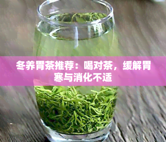 冬养胃茶推荐：喝对茶，缓解胃寒与消化不适