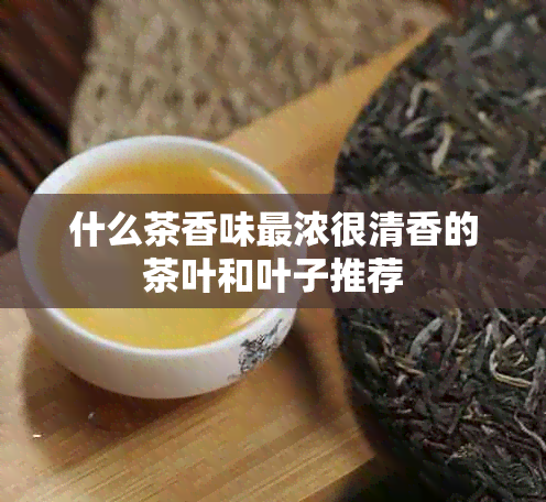 什么茶香味最浓很清香的茶叶和叶子推荐