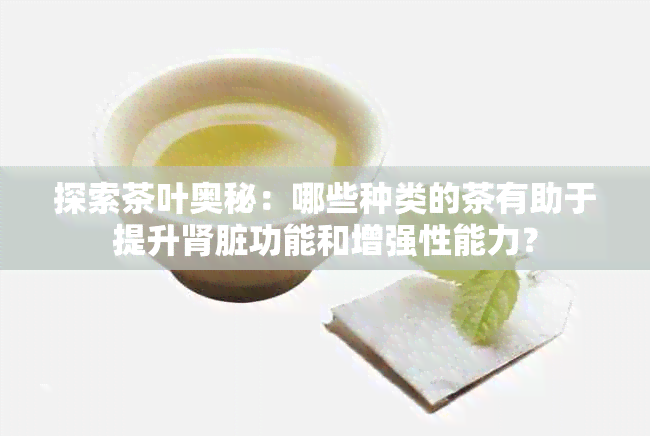 探索茶叶奥秘：哪些种类的茶有助于提升肾脏功能和增强性能力？