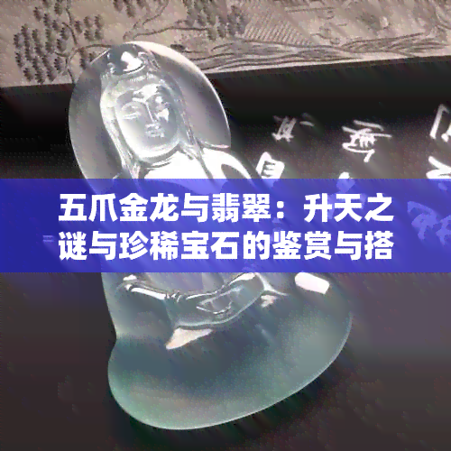 五爪金龙与翡翠：升天之谜与珍稀宝石的鉴赏与搭配