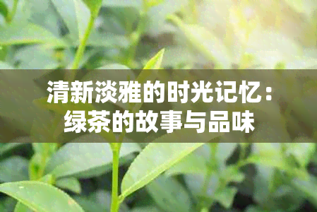 清新淡雅的时光记忆：绿茶的故事与品味