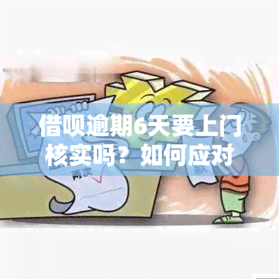 借呗逾期6天要上门核实吗？如何应对？